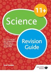 11plus Science Revision Guide: For 11plus, pre-test and independent school exams including CEM, GL and ISEB цена и информация | Книги для подростков и молодежи | 220.lv