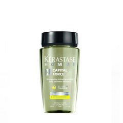 Atsvaidzinošs šampūns vīriešiem Kerastase Homme Capital Force 250 ml цена и информация | Шампуни | 220.lv