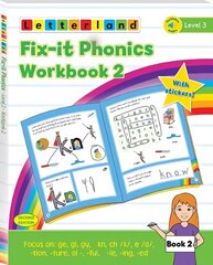 Fix-it Phonics - Level 3 - Workbook 2 (2nd Edition) cena un informācija | Grāmatas pusaudžiem un jauniešiem | 220.lv