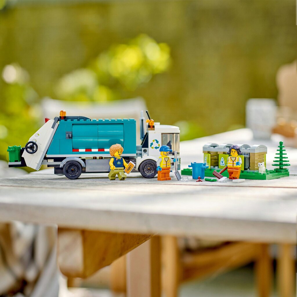 60386 LEGO® City Atkritumu pārstrādes mašīna cena un informācija | Konstruktori | 220.lv