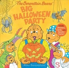 Berenstain Bears' Big Halloween Party: Includes Stickers, Cards, and a Spooky Poster! cena un informācija | Grāmatas mazuļiem | 220.lv