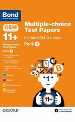 Bond 11plus: Multiple-choice Test Papers for the CEM 11plus Tests Pack 1, Pack 1 cena un informācija | Grāmatas pusaudžiem un jauniešiem | 220.lv