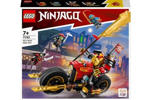 71783 LEGO® NINJAGO® Робот-мотоцикл EVO Кай цена и информация | Конструкторы и кубики | 220.lv