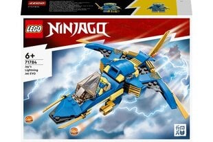 71784 LEGO® NINJAGO Самолет-молния Джея цена и информация | Конструкторы | 220.lv