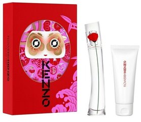 Набор Kenzo Flower By Kenzo для женщин: парфюмированная вода EDP 30 мл + лосьон для тела 75 мл цена и информация | Женские духи | 220.lv