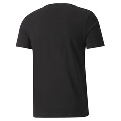 T-krekls vīriešiem Puma MAPF1 Logo Tee Puma Black 53188501, melns cena un informācija | Vīriešu T-krekli | 220.lv