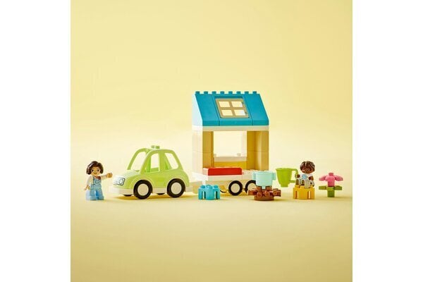 10986 LEGO® DUPLO Ģimenes māja uz riteņiem цена и информация | Konstruktori | 220.lv
