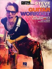 Steve Vai's Guitar Workout: Steve Vai's Guitar Workout цена и информация | Книги об искусстве | 220.lv