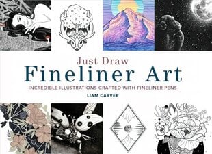 Just Draw Fineliner Art: Incredible Illustrations Crafted With Fineliner Pens цена и информация | Книги об искусстве | 220.lv