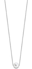 Lotus Style Eleganta tērauda kaklarota ar pērli LS1999-1 / 1 cena un informācija | Kaklarotas | 220.lv