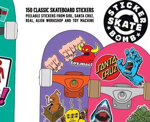 Stickerbomb Skate: 150 Classic Skateboard Stickers цена и информация | Книги об искусстве | 220.lv