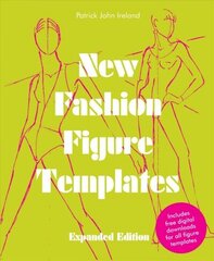 New Fashion Figure Templates - Expanded edition Enlarged edition cena un informācija | Mākslas grāmatas | 220.lv