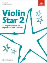 Violin Star 2, Accompaniment book цена и информация | Книги об искусстве | 220.lv