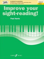 Improve your sight-reading! Trinity Edition Piano Grade 2 cena un informācija | Mākslas grāmatas | 220.lv