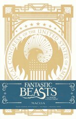 Fantastic Beasts and Where to Find them: MACUSA Hardcover Ruled Journal: Macusa Hardcover Ruled Journal cena un informācija | Mākslas grāmatas | 220.lv