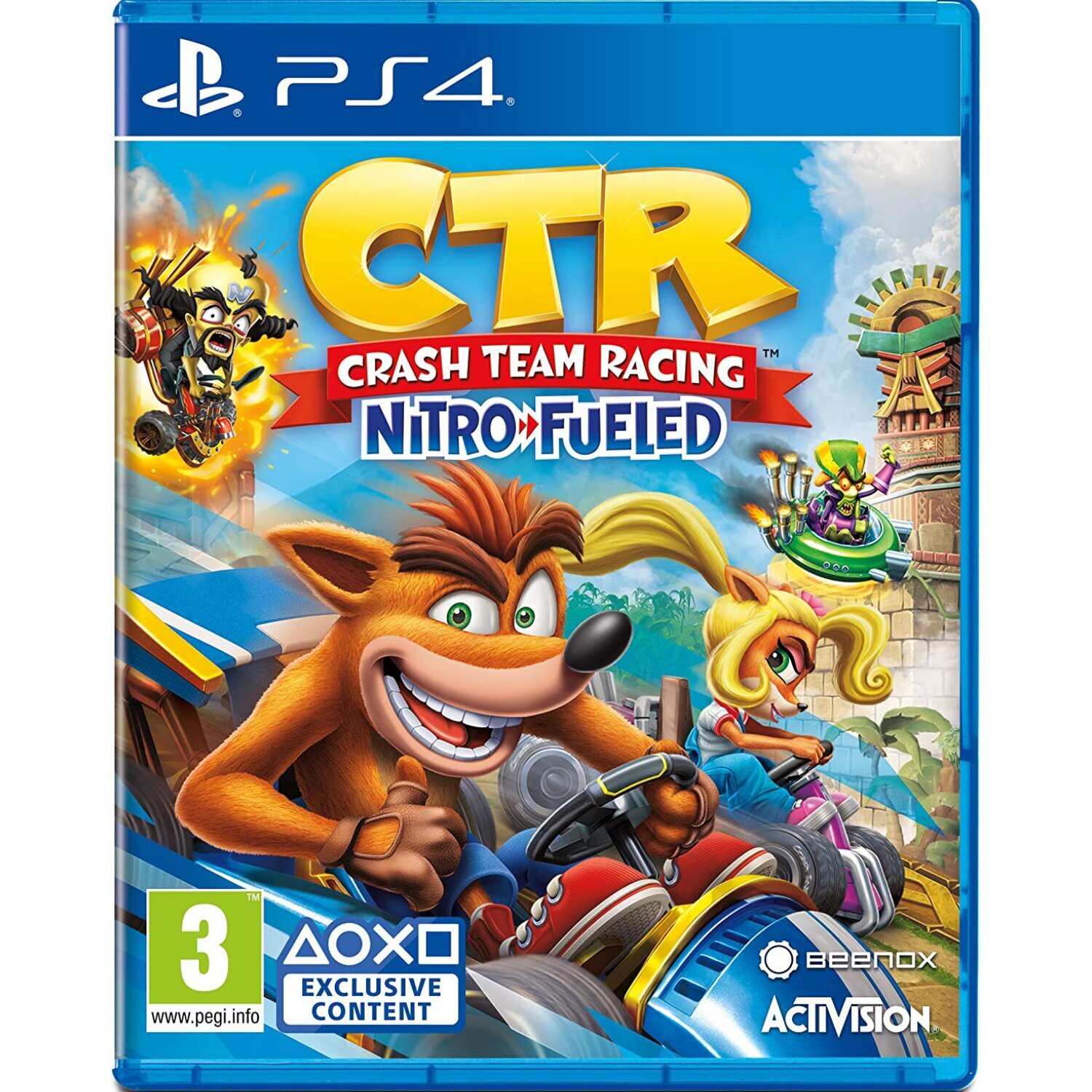 Компьютерная игра Crash Team Racing Nitro Fueled PS4 цена | 220.lv