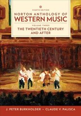 Norton Anthology of Western Music Eighth Edition цена и информация | Книги об искусстве | 220.lv