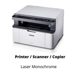 Brother DCP-1510 MFP Printer / Scanner / Copier laser monochrome cena un informācija | Printeri un daudzfunkcionālās ierīces | 220.lv