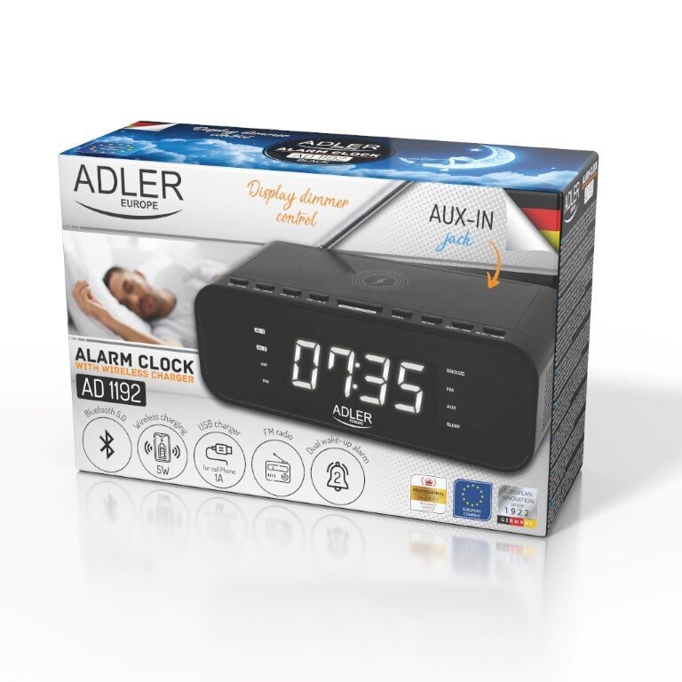 Adler AD-1192 cena un informācija | Radioaparāti, modinātājpulksteņi | 220.lv