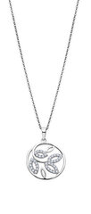 Lotus Silver Mirdzoša sudraba kaklarota ar cirkoniem LP3068-1 / 1 (ķēde, kulons) cena un informācija | Kaklarotas | 220.lv