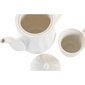Komplekts ar kafijas tasēm DKD Home Decor Dabisks Porcelāns Balts Bambuss cena un informācija | Glāzes, krūzes, karafes | 220.lv