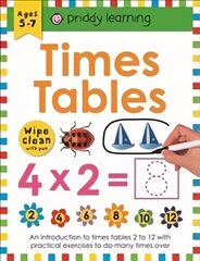 Times Tables: Wipe Clean Workbooks cena un informācija | Grāmatas mazuļiem | 220.lv