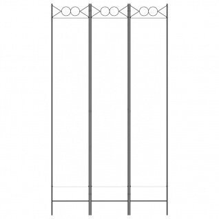 Telpas nodalījums, 3 daļu, balts, 120x220cm, auduma cena un informācija | Aizslietņi | 220.lv