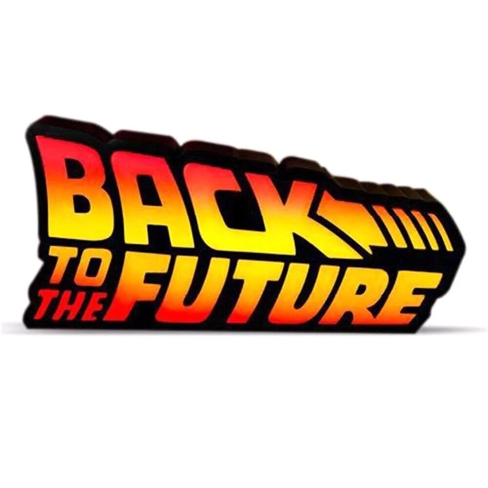 Back to the Future Logo Lamp cena un informācija | Datorspēļu suvenīri | 220.lv