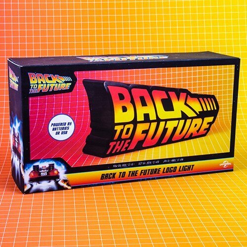 Back to the Future Logo Lamp цена и информация | Datorspēļu suvenīri | 220.lv