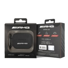 AMG Liquid Silicone Case for Airpods Pro Black цена и информация | Аксессуары для наушников | 220.lv