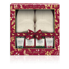 Kosmētikas komplekts sievietēm Baylis & Harding Winter Kingdom: ziepes 100 g + pēdu vannas sāls 100 g + mazgāšanas želeja 50 ml + pēdu krēms 50 ml + čības cena un informācija | Baylis & Harding Smaržas, kosmētika | 220.lv