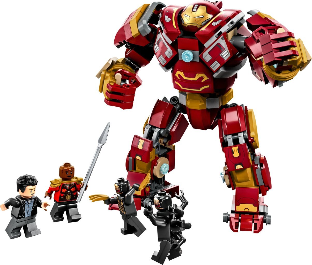 76247 LEGO® Marvel Hulkbuster: Vakandas kauja цена и информация | Konstruktori | 220.lv