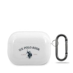 US Polo USACAPTPUWH AirPods Pro baltas austiņas цена и информация | Наушники | 220.lv