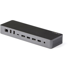 USB-хаб на 3 порта Startech TB3CDK2DHUE цена и информация | Адаптеры и USB разветвители | 220.lv