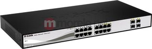 Коммутатор D-Link DGS-1210-16 16 p 10 / 100 / 1000 Mbps 4 x SFP цена и информация | Коммутаторы (Switch) | 220.lv