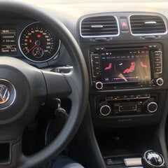 Universāls Android multimediju atskaņotājs, Volkswagen Skoda Seat 2003-13 Auto stereo GPS/WIFI/Bluetooth cena un informācija | Auto magnetolas, multimedija | 220.lv