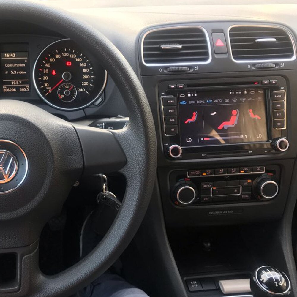 Universāls Android multimediju atskaņotājs, Volkswagen Skoda Seat 2003-13  Auto stereo GPS/WIFI/Bluetooth cena