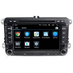 Universāls Android multimediju atskaņotājs, Volkswagen Skoda Seat 2003-13 Auto stereo GPS/WIFI/Bluetooth цена и информация | Автомагнитолы, мультимедиа | 220.lv