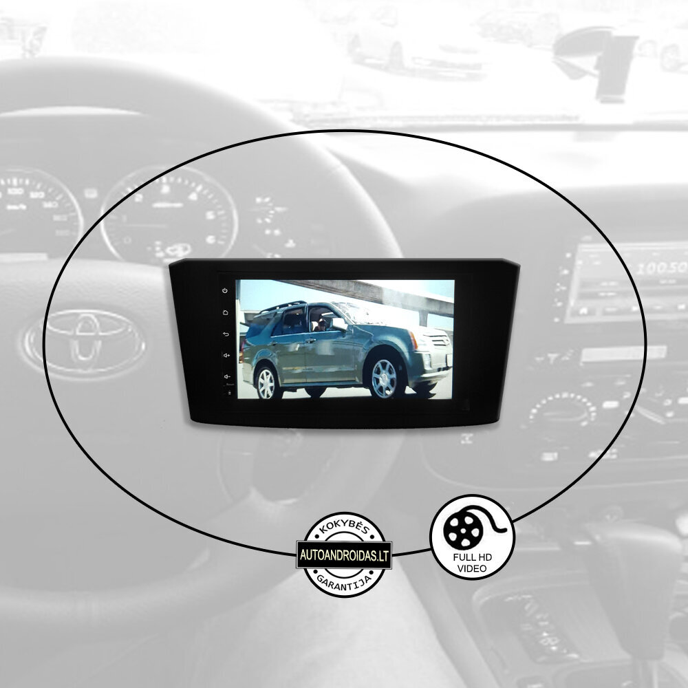 Universāls auto multimediju planšetdators 2DIN Android GPS/WIFI/Bluetooth, 7 collas цена и информация | Auto magnetolas, multimedija | 220.lv