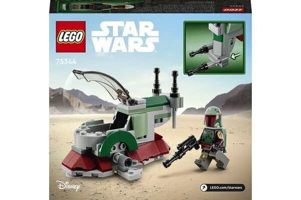 75344 LEGO® Star Wars Kosmosa kuģa mazais cīnītājs cena un informācija | Konstruktori | 220.lv
