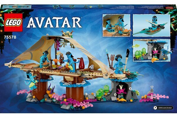 75578 LEGO® Avatar Metkajinu mājas rifā cena | 220.lv