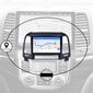 Multivides planšetdators HYUNDAI SANTA FE 2005-12 Android, 9 collu, USB/WiFi/GPS/Bluetooth цена и информация | Auto magnetolas, multimedija | 220.lv