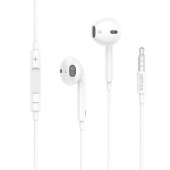 Vipfan Classic M04 wired in-ear headphones (white) цена и информация | Наушники | 220.lv