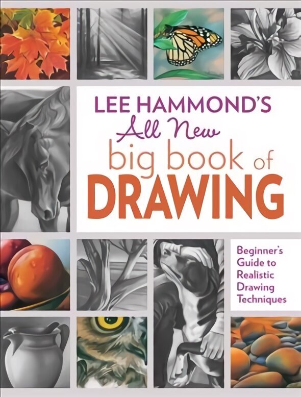 Lee Hammond's All New Big Book of Drawing: Beginner's Guide to Realistic Drawing Techniques цена и информация | Mākslas grāmatas | 220.lv