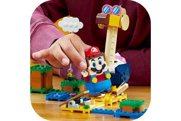 71414 LEGO® Super Mario Papildus komplekts „Konkdora pulsējoša galva“ cena un informācija | Konstruktori | 220.lv