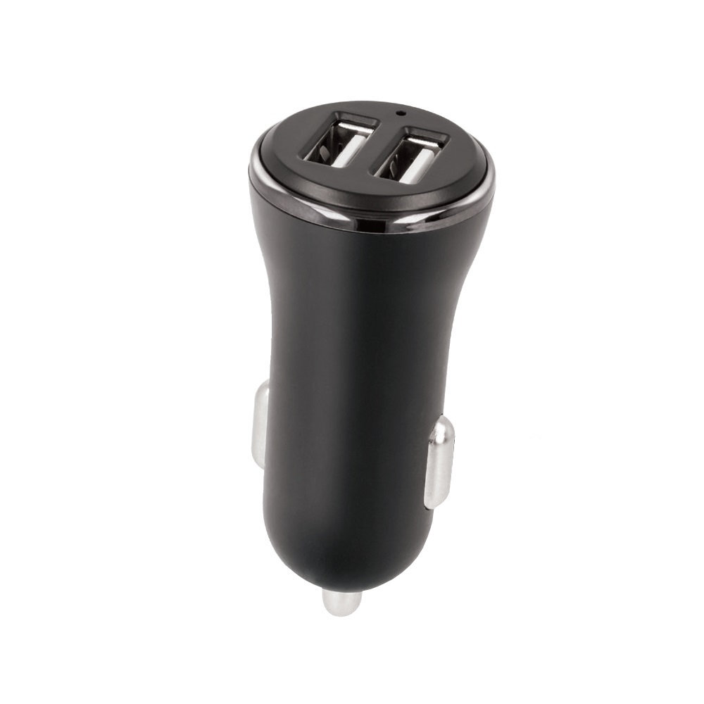 Forever CC-03 car charger 2x USB 2,4A black cena un informācija | Lādētāji un adapteri | 220.lv