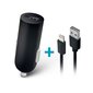 Forever M02 car charger 1x USB 2A black + Lightning cable cena un informācija | Lādētāji un adapteri | 220.lv