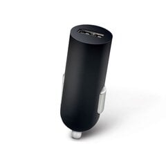 Forever M02 car charger 1x USB 2A black cena un informācija | Lādētāji un adapteri | 220.lv