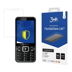 MyPhone Up - 3mk FlexibleGlass Lite™ screen protector цена и информация | Защитные пленки для телефонов | 220.lv