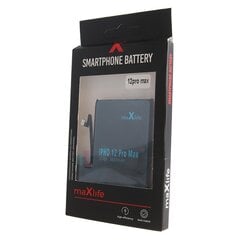 Maxlife battery for iPhone 12 Pro Max 3687mAh цена и информация | Аккумуляторы для телефонов | 220.lv